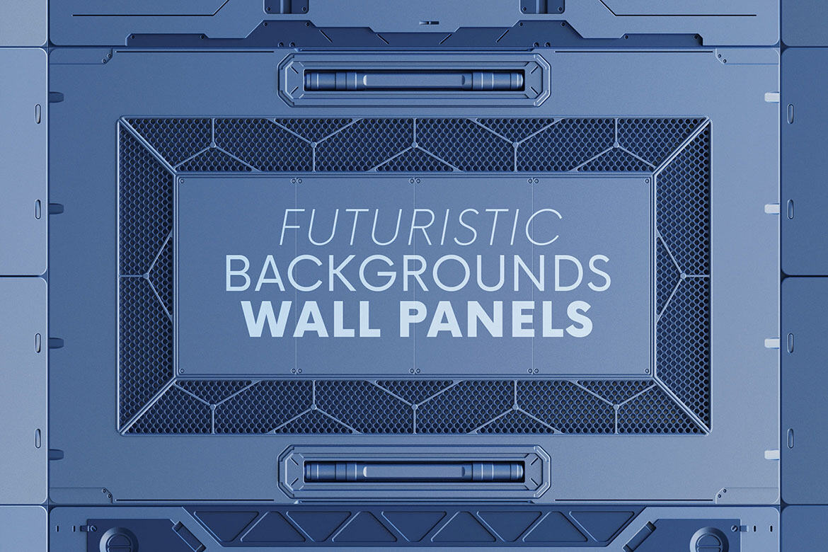 Futuristic Wall Panels Backgrounds Deeezy