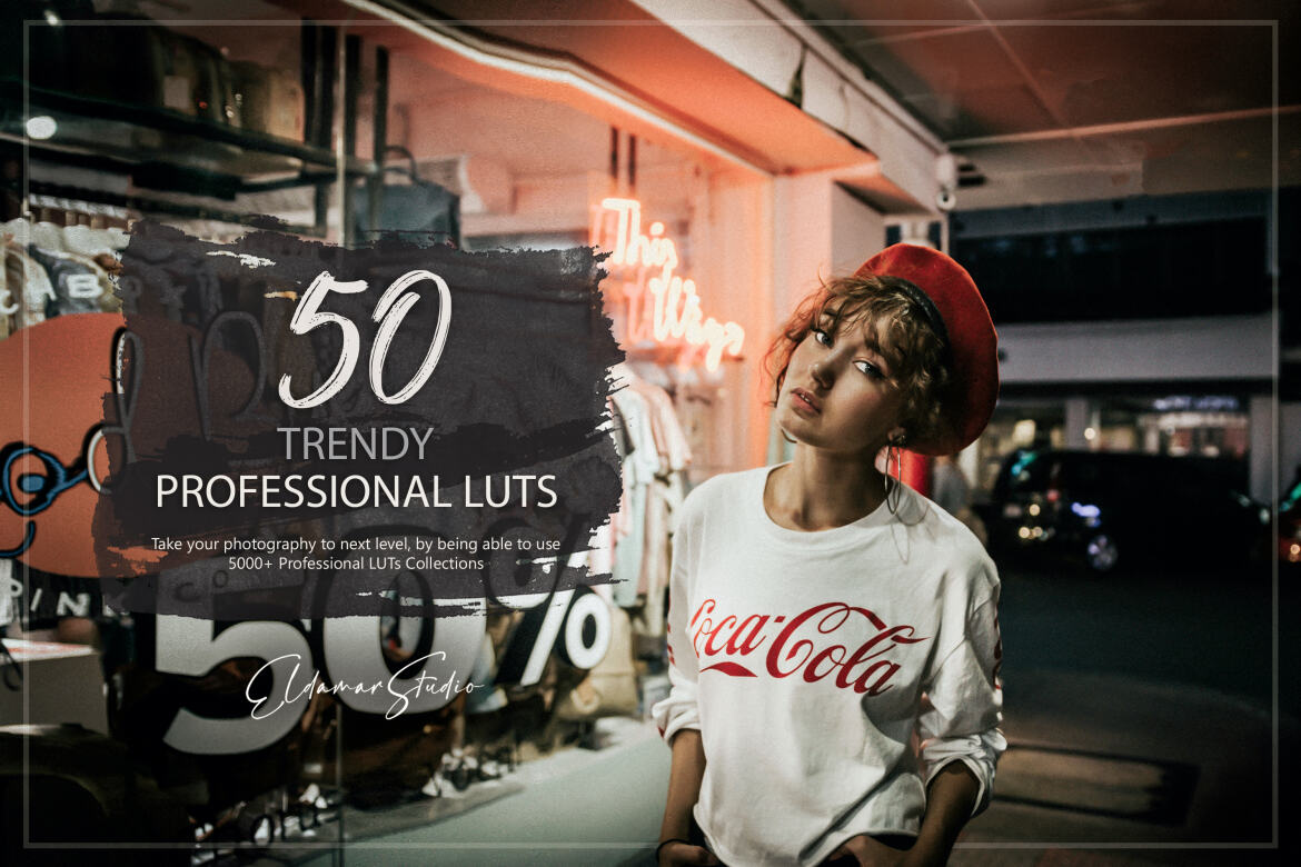 50 Trendy LUTs Pack | Deeezy