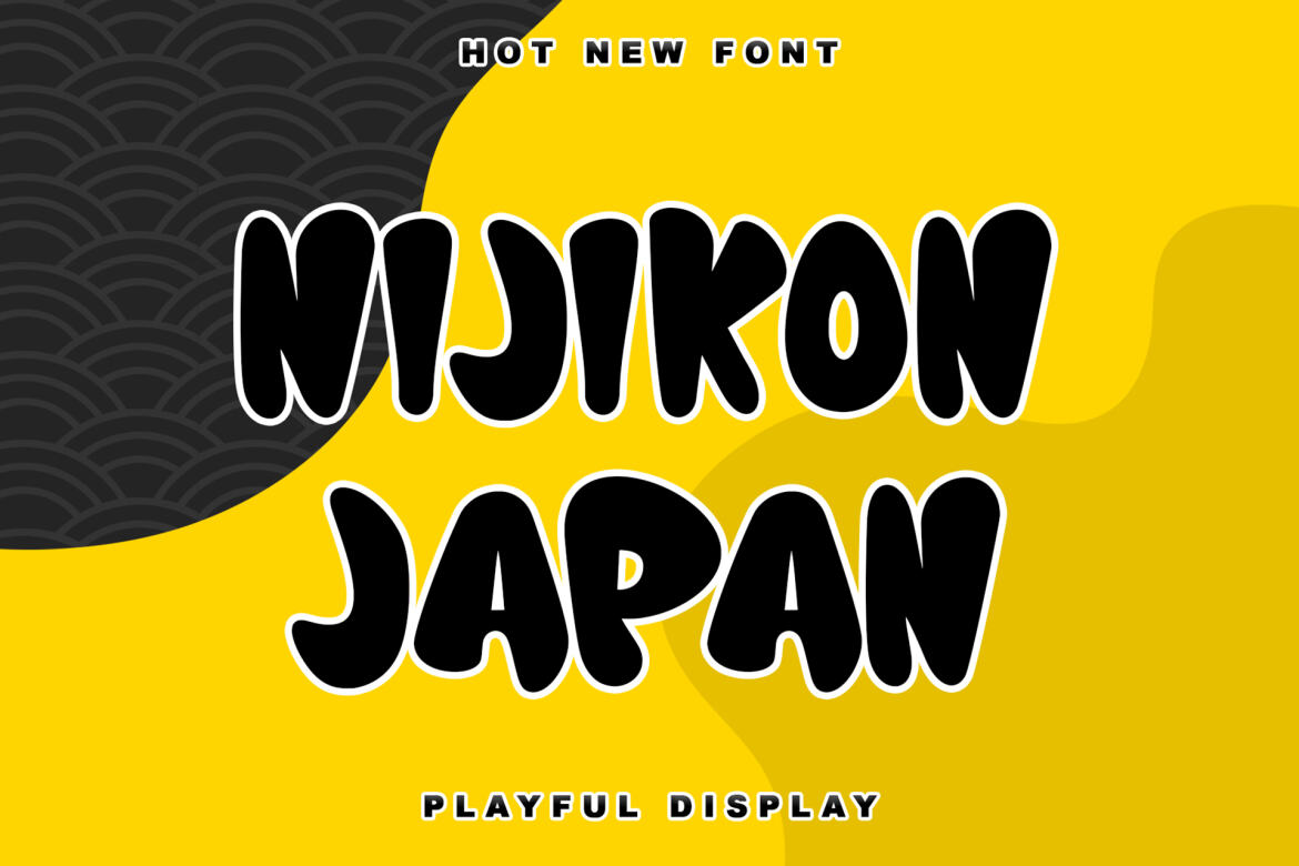 Nijikon Japan - Free Font | Deeezy