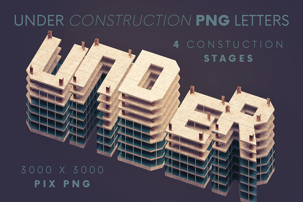 Under Construction - 3D Lettering | Deeezy