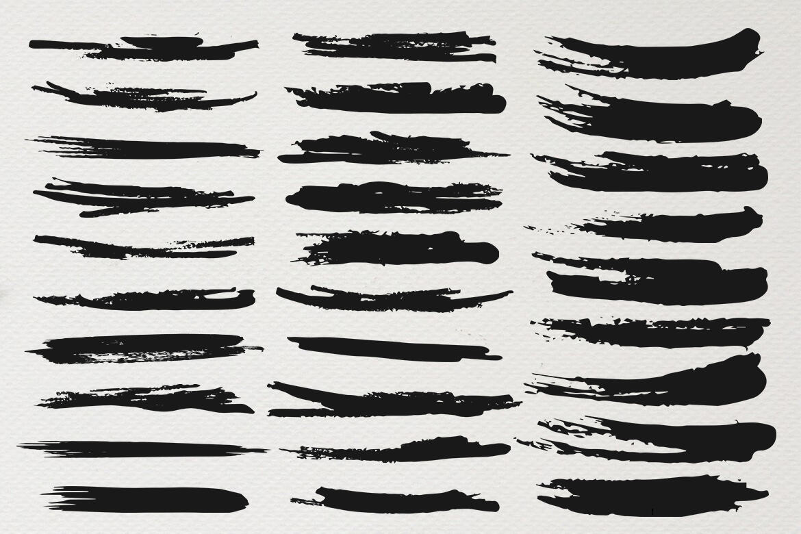 Handmade Grunge Art Brushes Deeezy