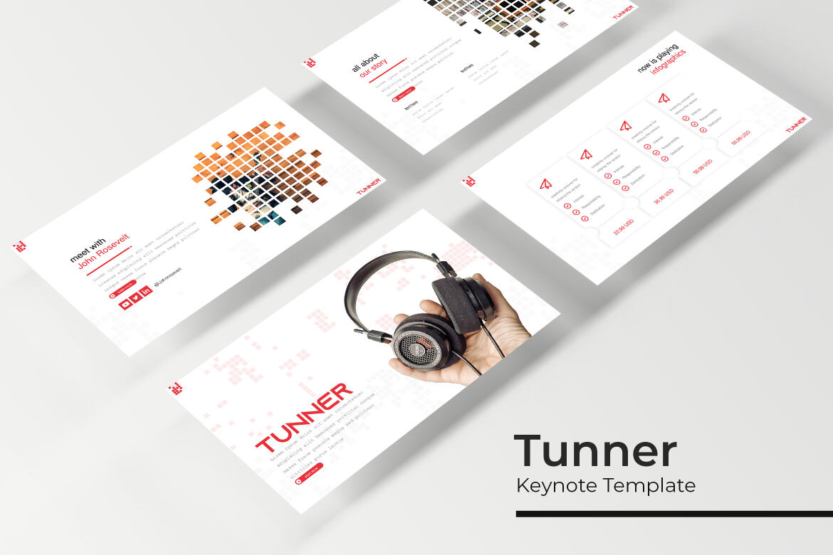 Tunner Keynote Template | Deeezy