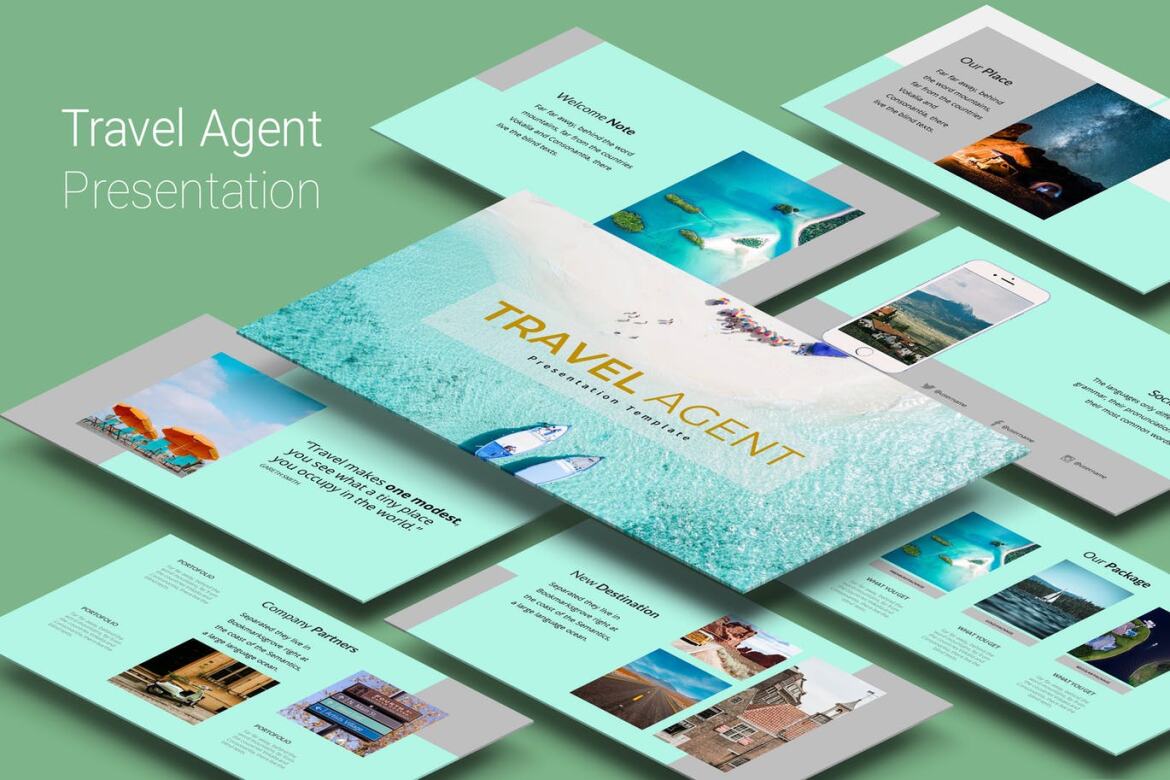 powerpoint travel agent