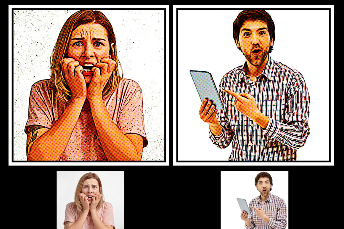 Comic Book Effect Action Deeezy