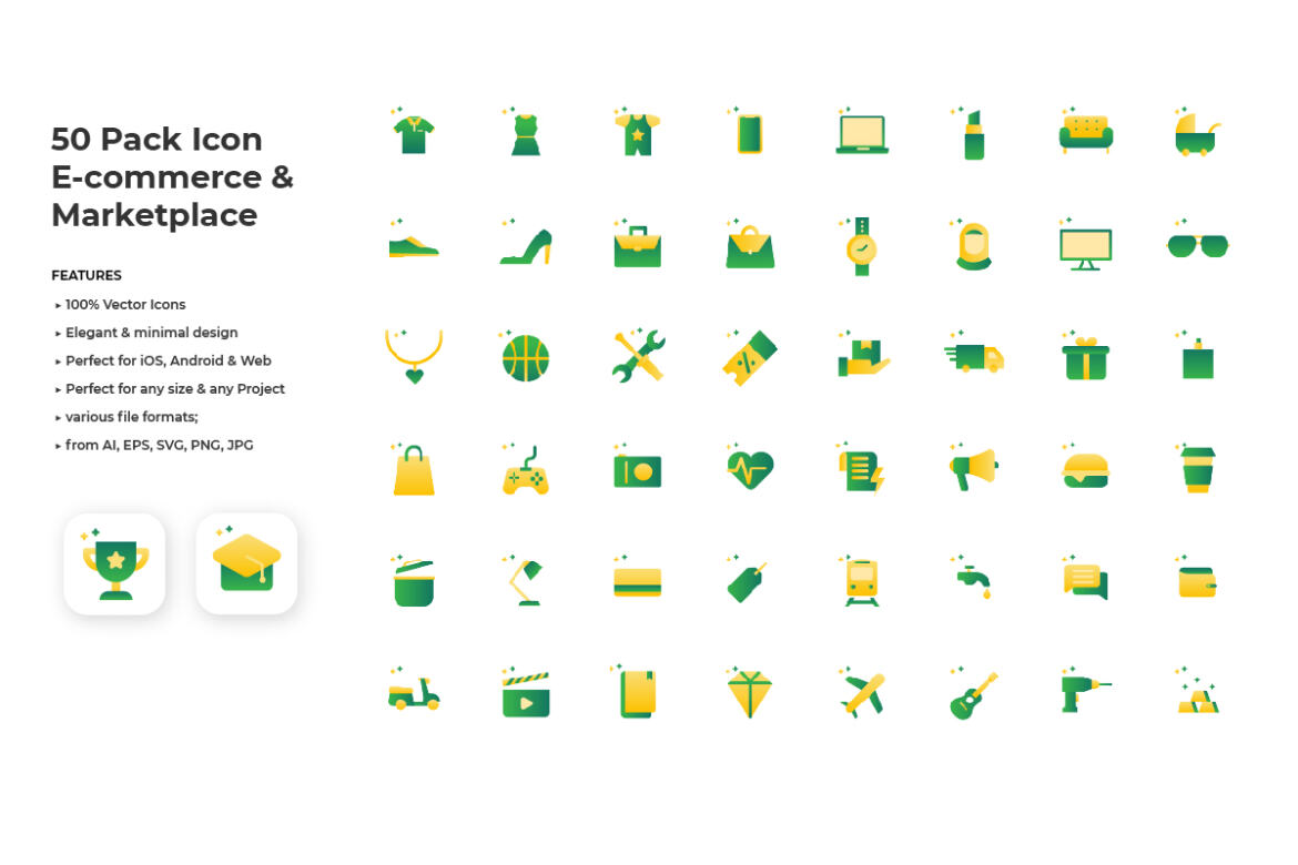 E-Commerce FREE Icon Pack | Deeezy