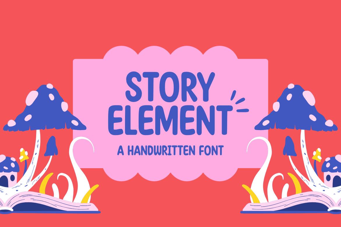 story-element-a-handwritten-font-deeezy