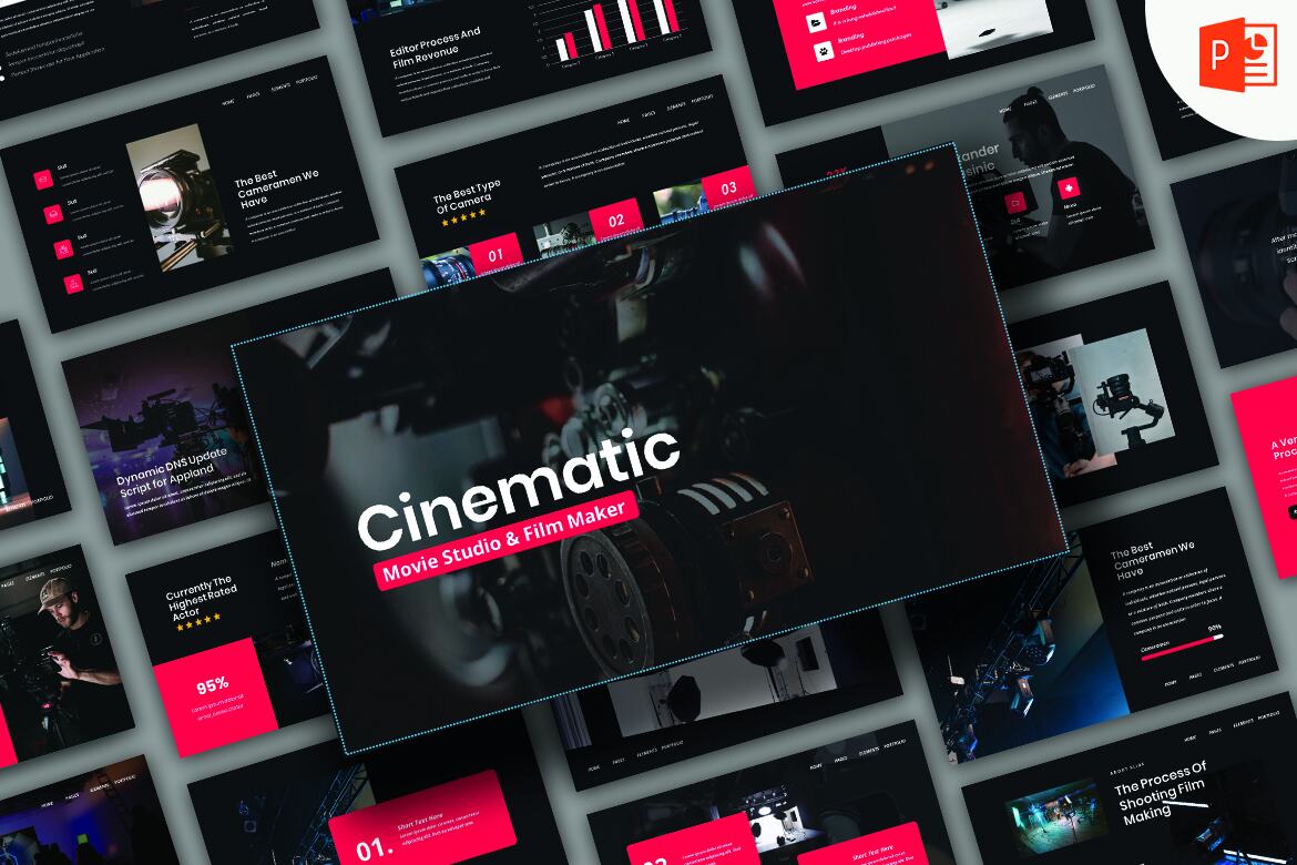 Cinematic – Powerpoint Presentation Template | Deeezy