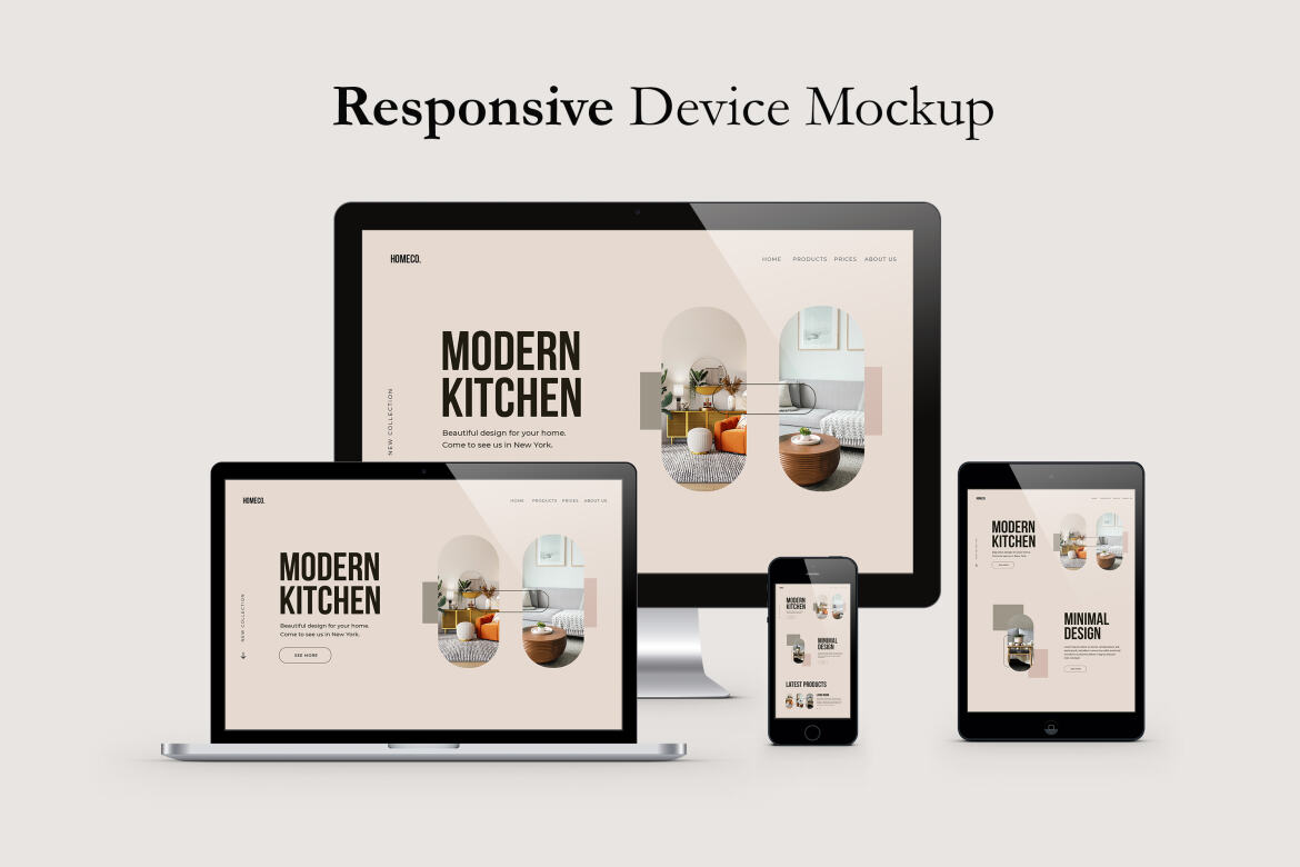 Responsive Device Mockup | Deeezy