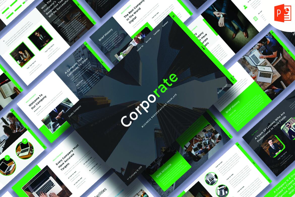 Corporate - Business Powerpoint Template | Deeezy