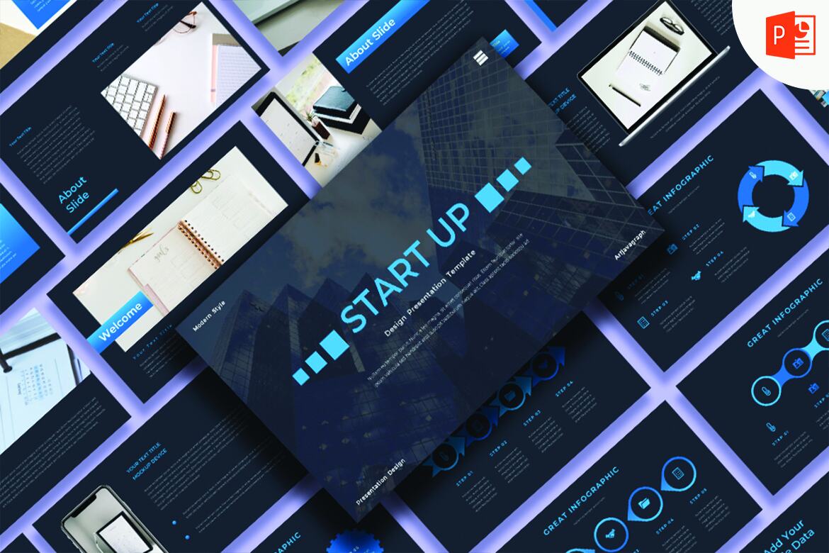 Start Up Design Powerpoint Template Deeezy Start Up Design Powerpoint Template Deeezy