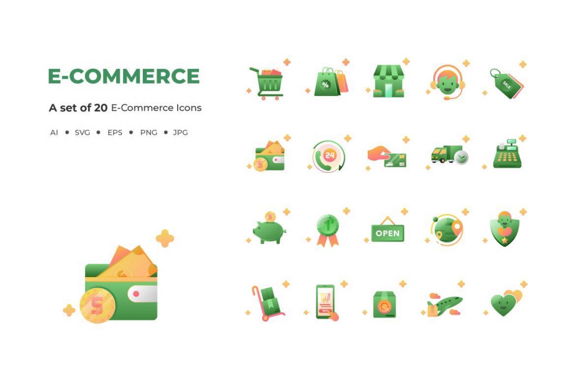 20 Ecommerce Icon | Deeezy