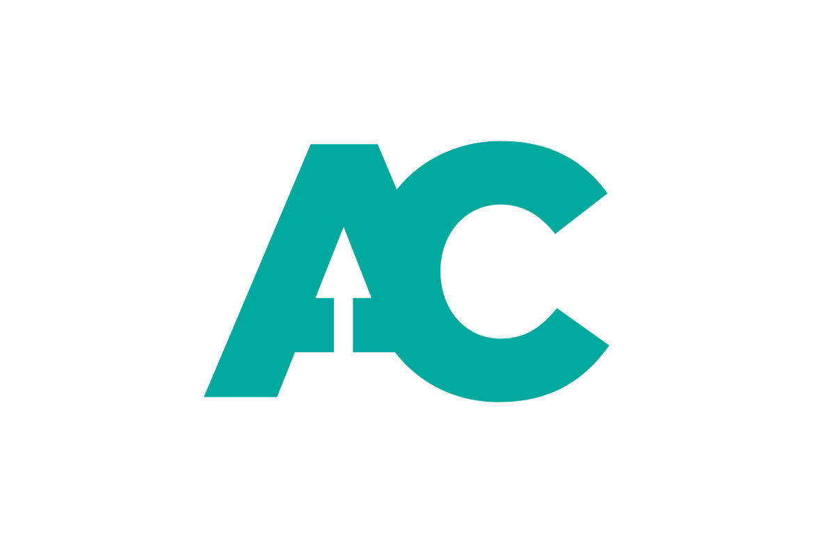 Initial AC icon template design logo vector | Deeezy