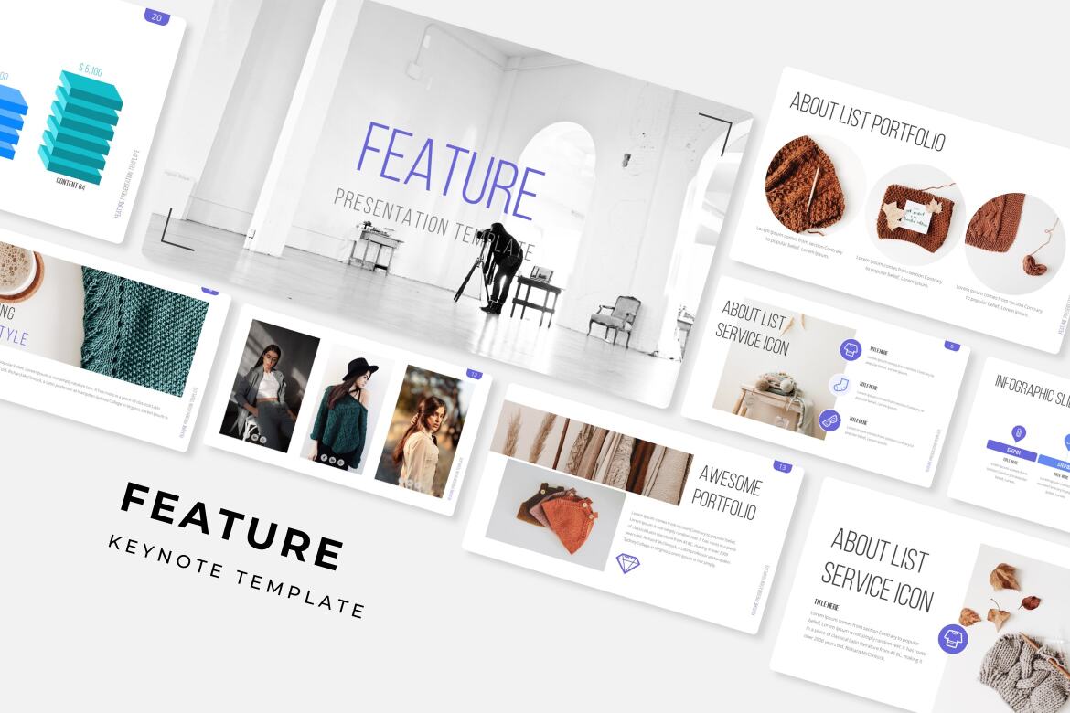 Feature Keynote Template | Deeezy