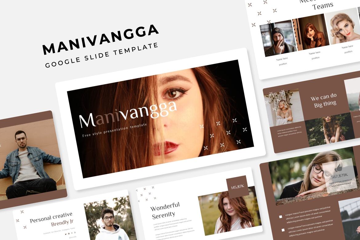 Manivangga Google Slide Template | Deeezy