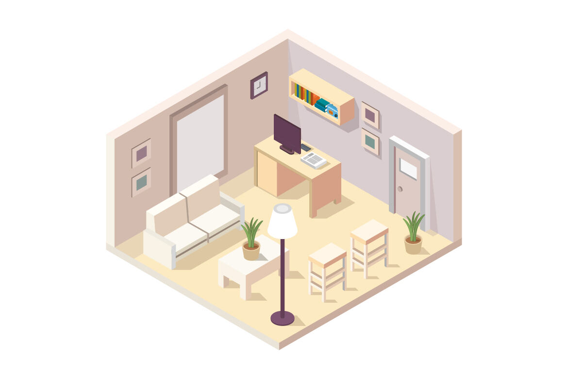 Waiting room isometric | Deeezy