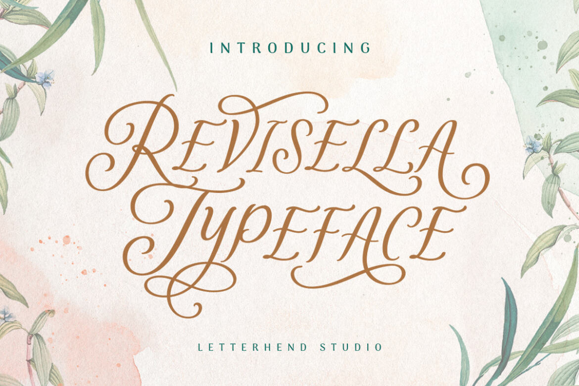 Revisella Typeface | Deeezy