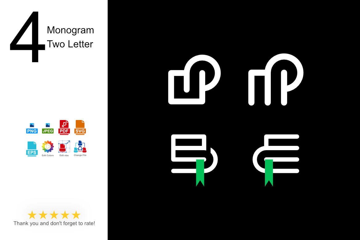 Free Monogram Two Letter | Deeezy