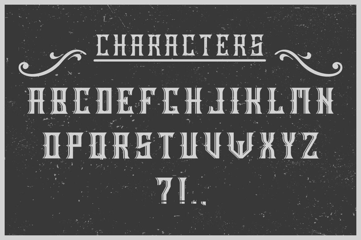 Old cask font | Deeezy