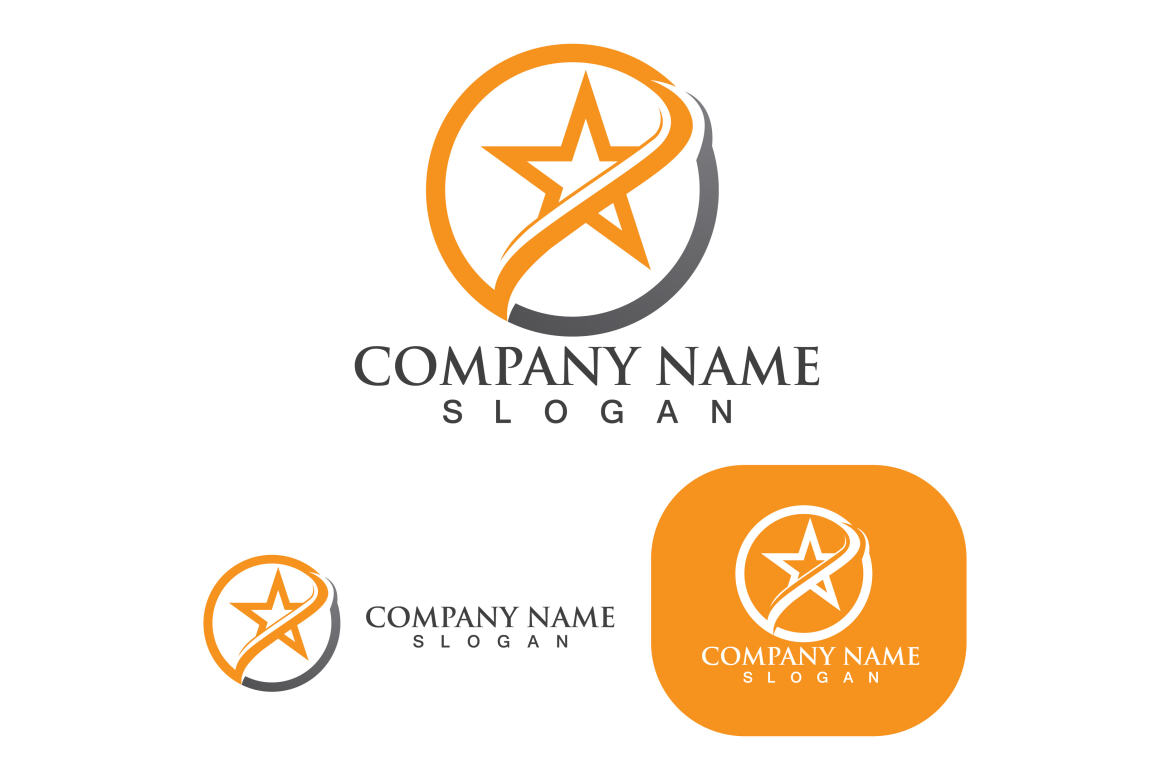 Star logo vector and template icon | Deeezy