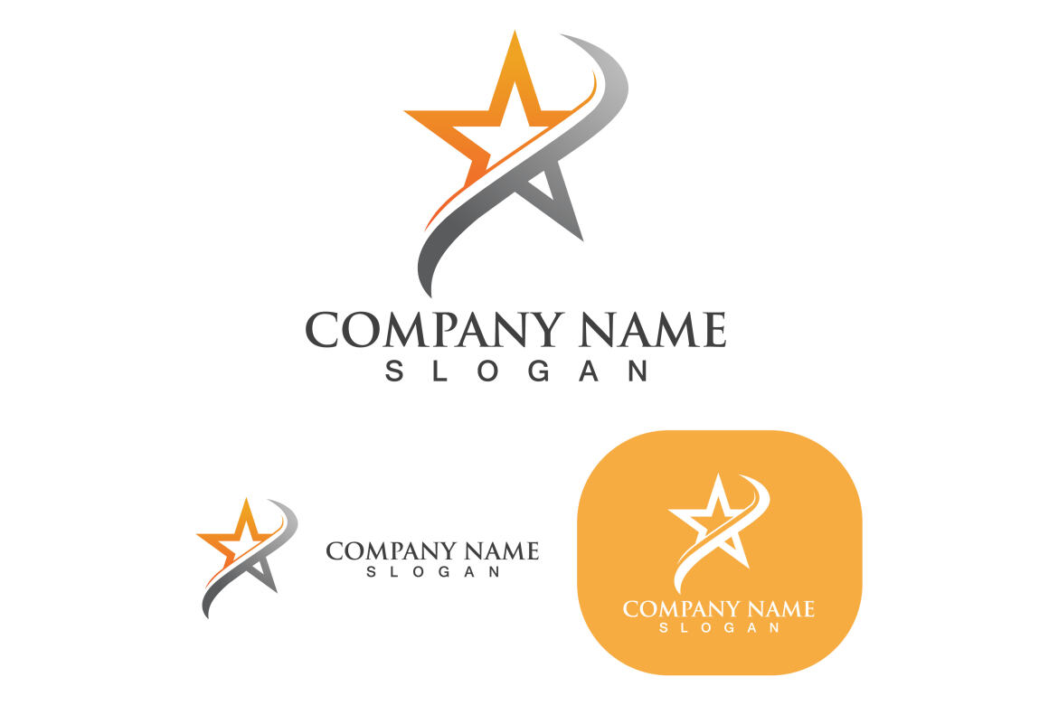 Star Logo Vector And Template Icon 