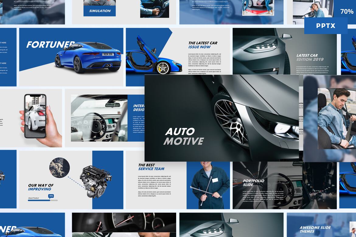 Automotive Powerpoint Template Deeezy Automotive Powerpoint Template Deeezy