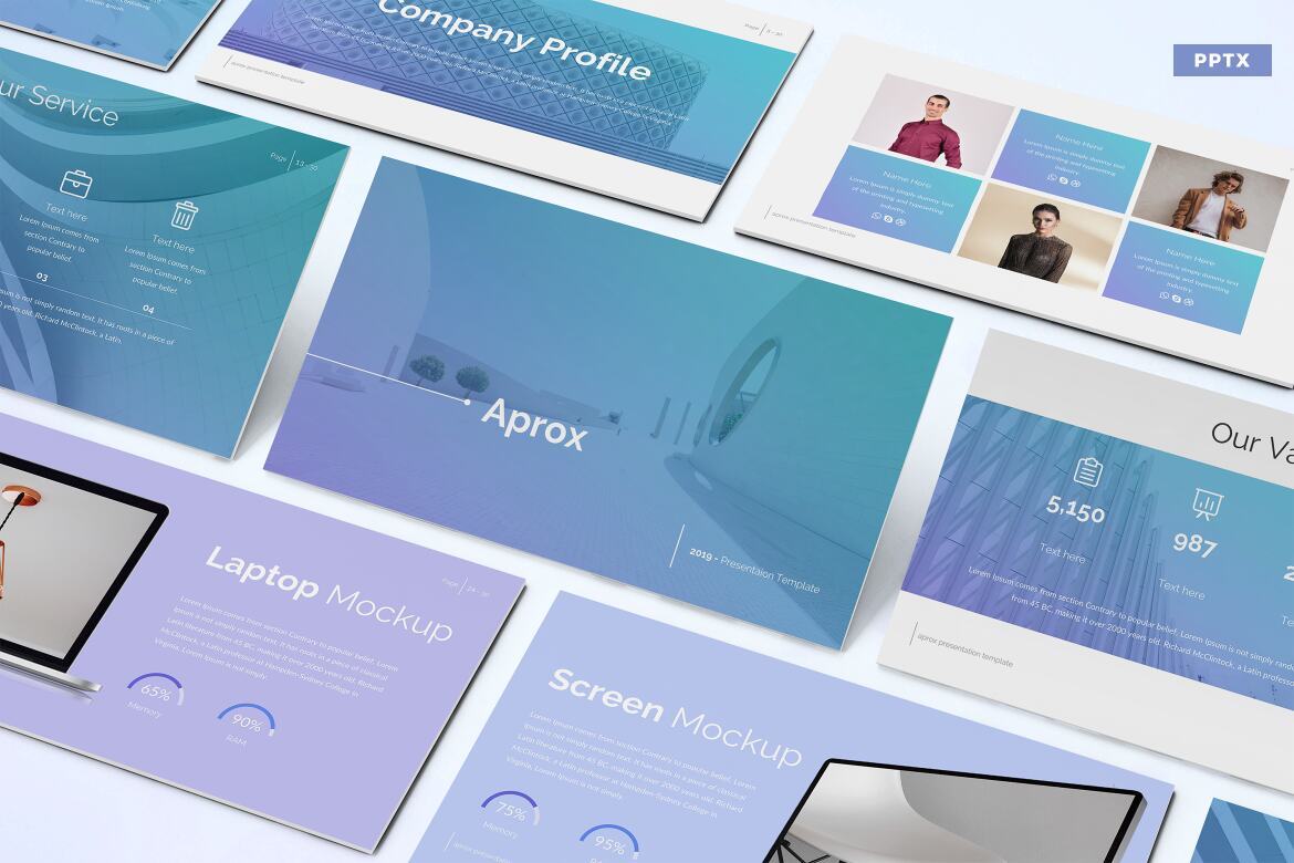 Aprox - Powerpoint Template | Deeezy