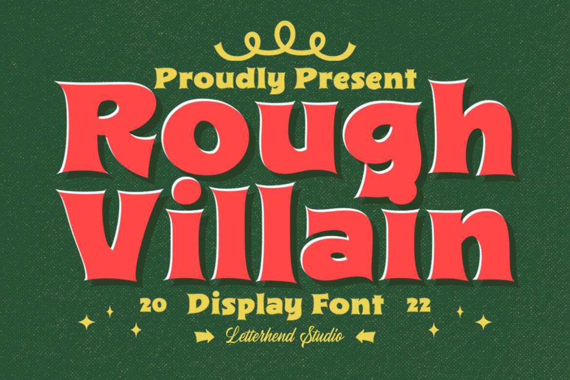 rough-villain-display-font-deeezy