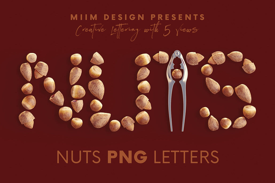 Nuts 3d Lettering Deeezy