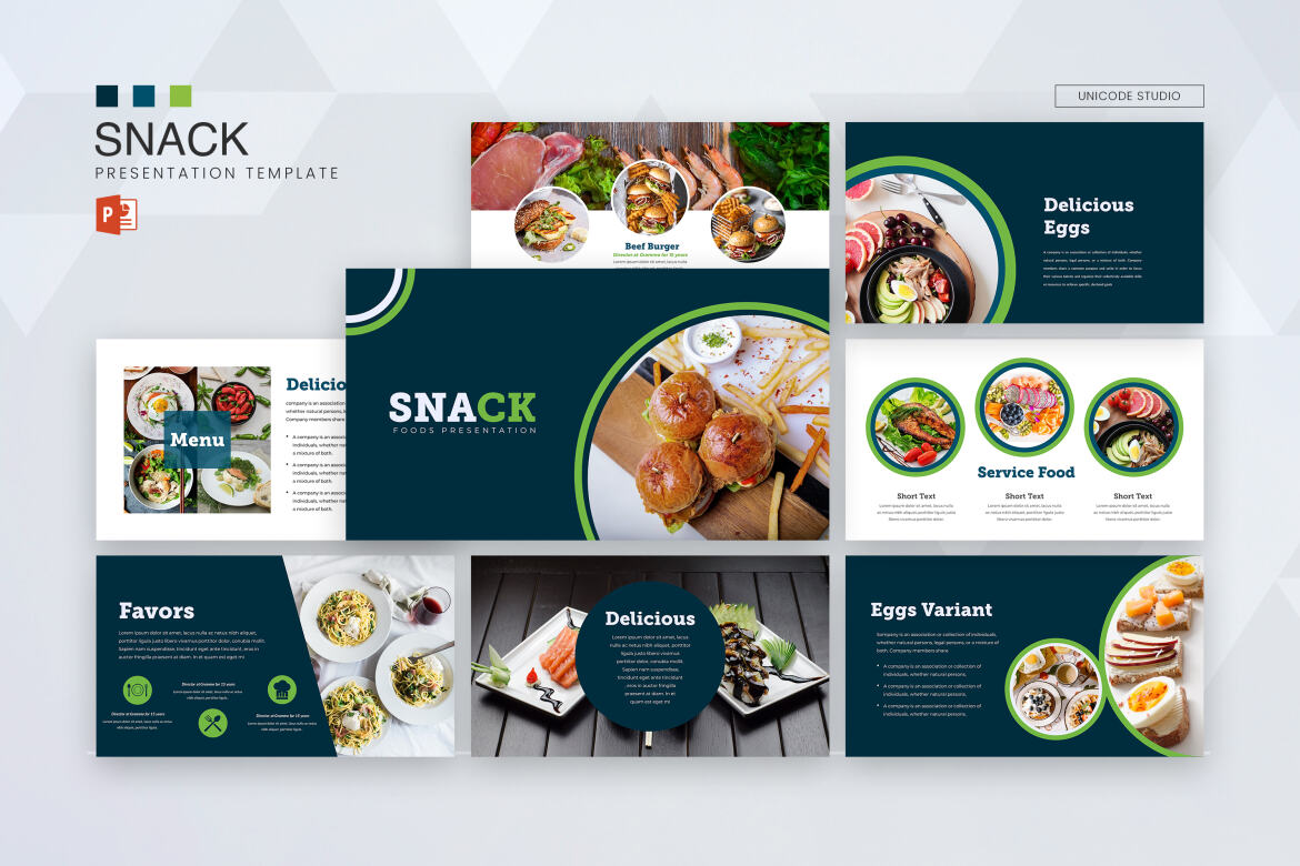 Snack - Powerpoint Template | Deeezy
