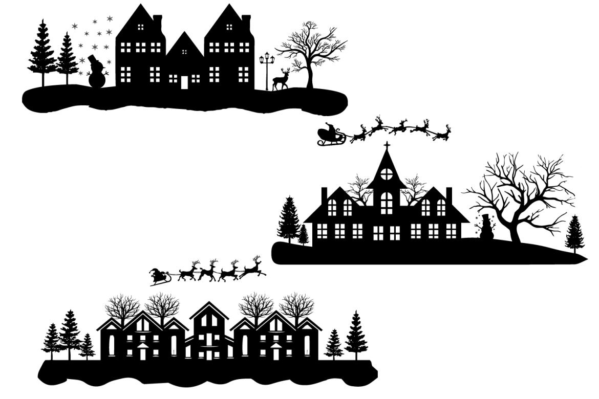 Christmas svg Village | Deeezy