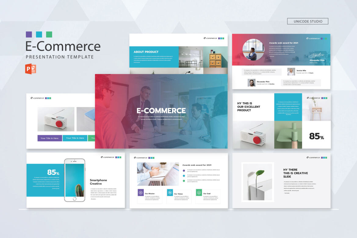 E-Commerce - Powerpoint Template | Deeezy