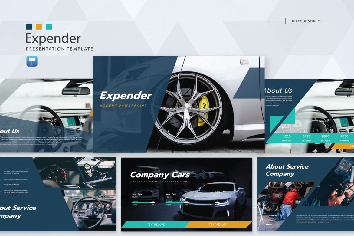 Expender - Keynote Template | Deeezy