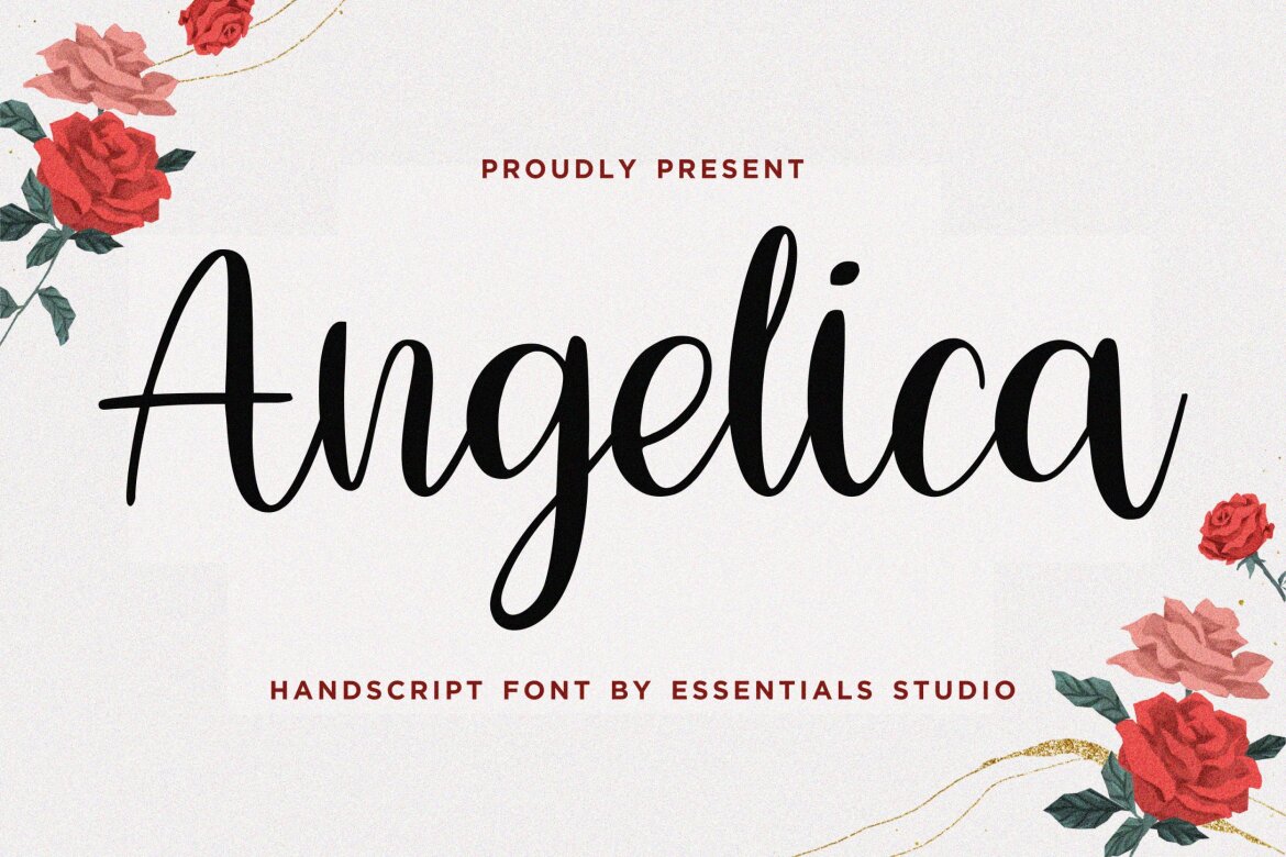 Angelica - FREE Font | Deeezy