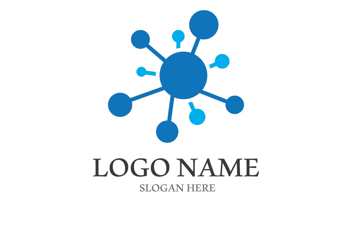 Molecule symbol logo template vector illustration design | Deeezy