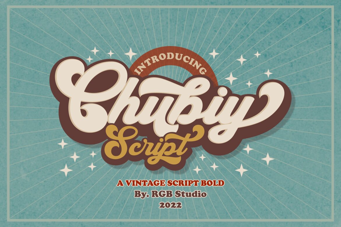 Chubiy - Retro Font | Deeezy