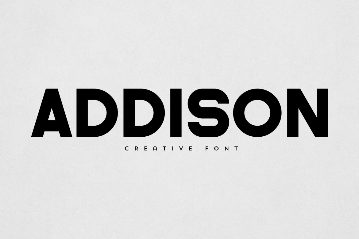 Addison creative font | Deeezy
