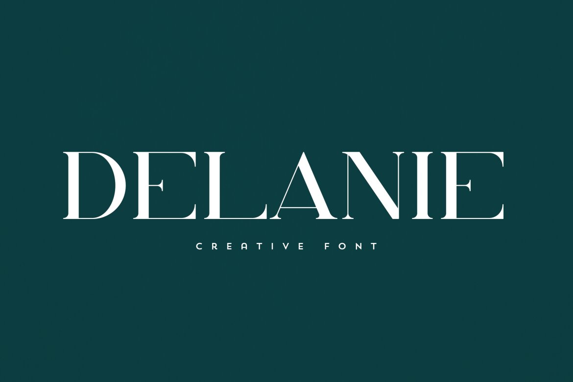 Delanie creative font | Deeezy