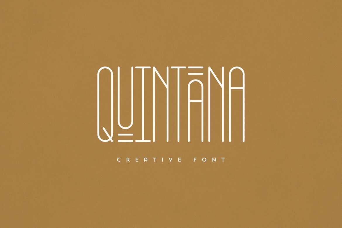 Quintana creative font Deeezy