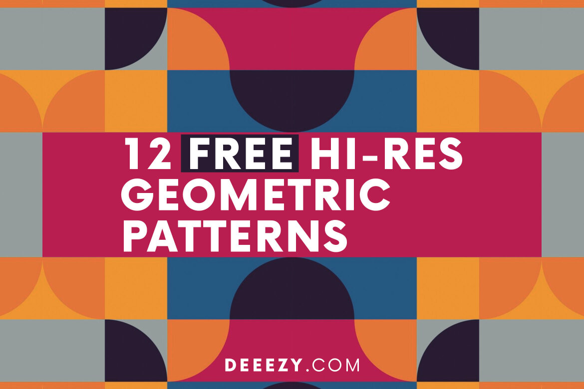 12 FREE Geometric Patterns | Deeezy