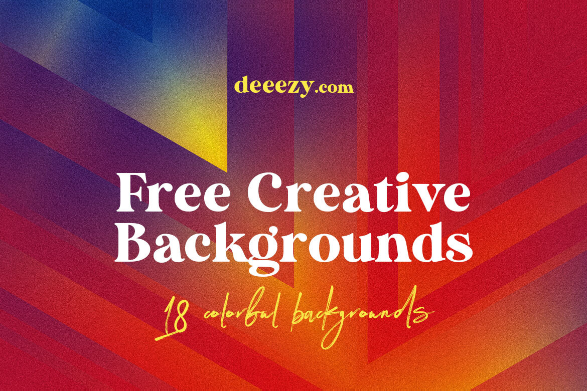 18 Free Creative Backgrounds 3 | Deeezy