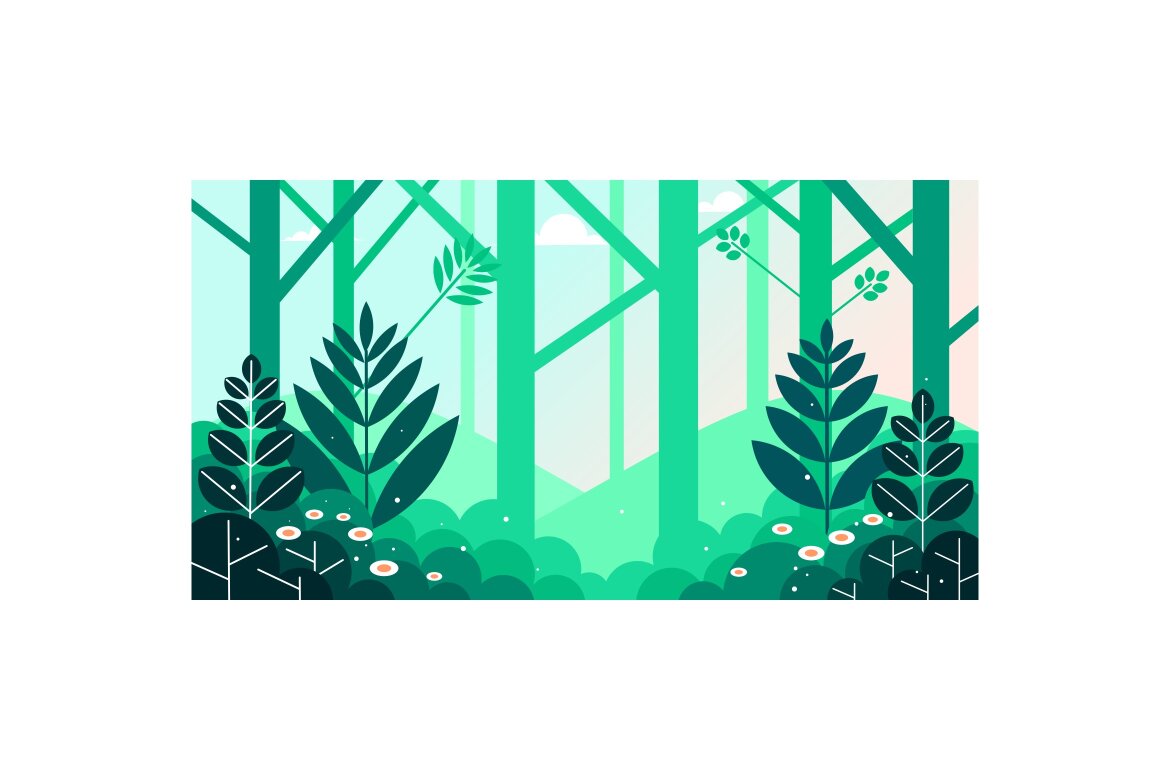 Jungle Green Background | Deeezy