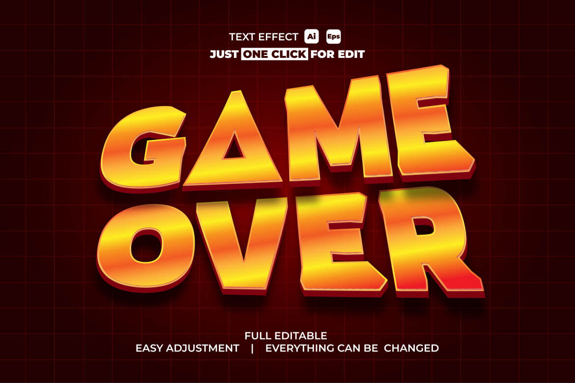 Game Text Effect | Deeezy