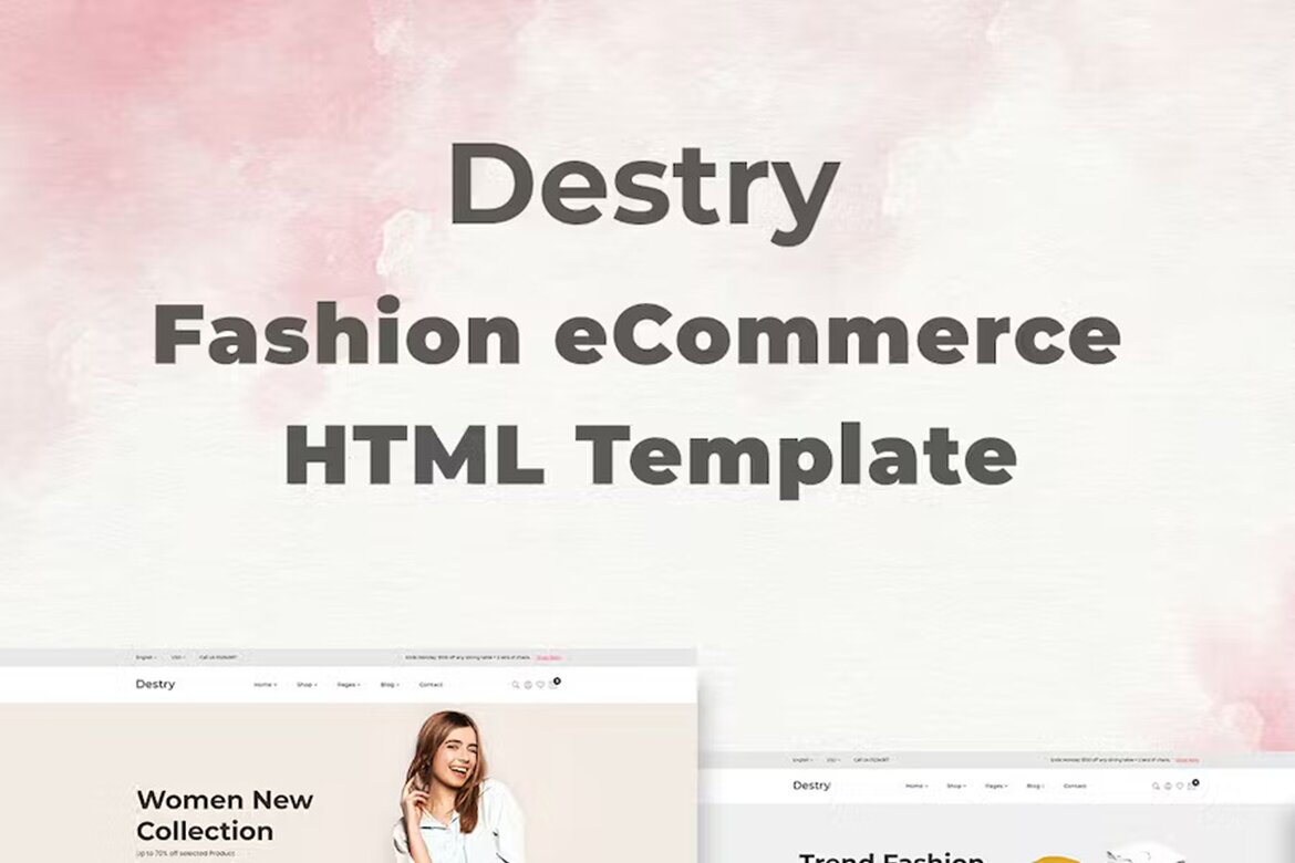 Fashion HTML Template Deeezy