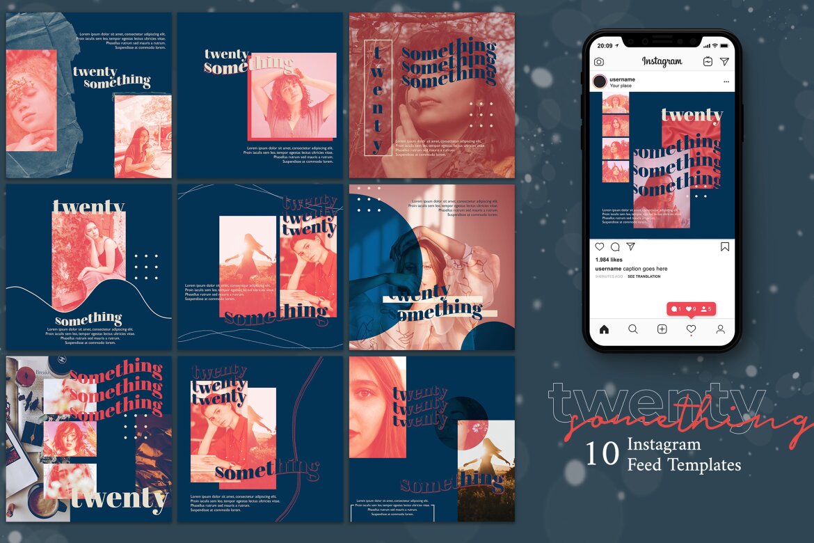 Fashion Instagram Post Template Deeezy