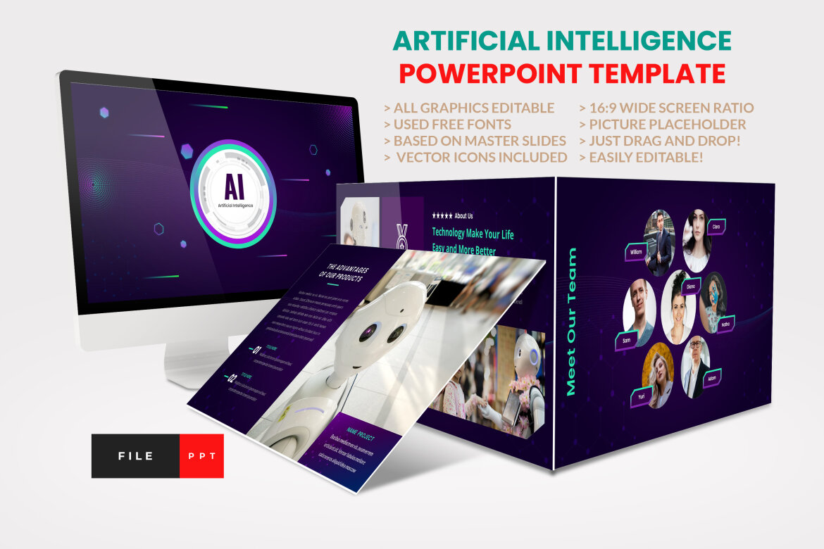Artificial Intelligence Power Point Template Deeezy Artificial Intelligence Power Point Template Deeezy