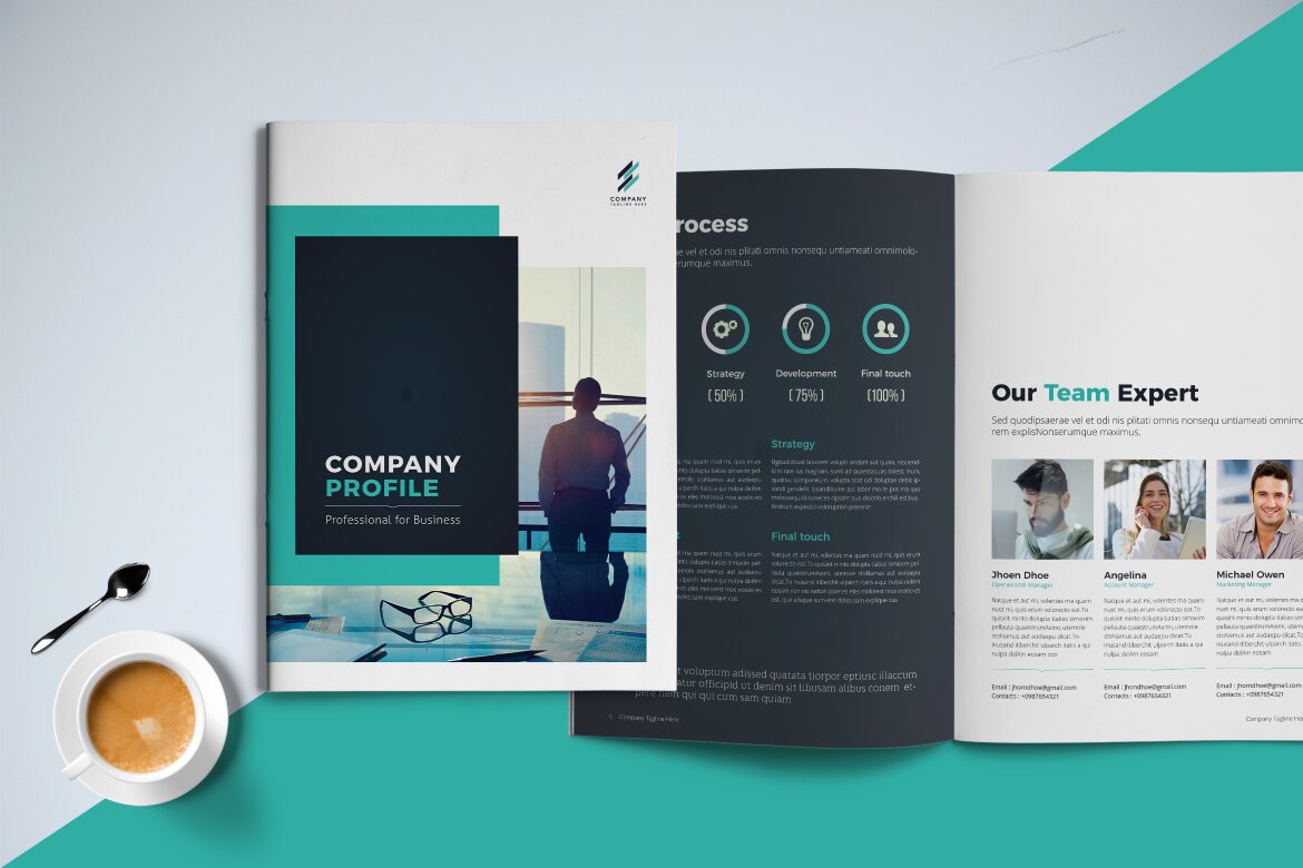 Company Profile Template | Deeezy