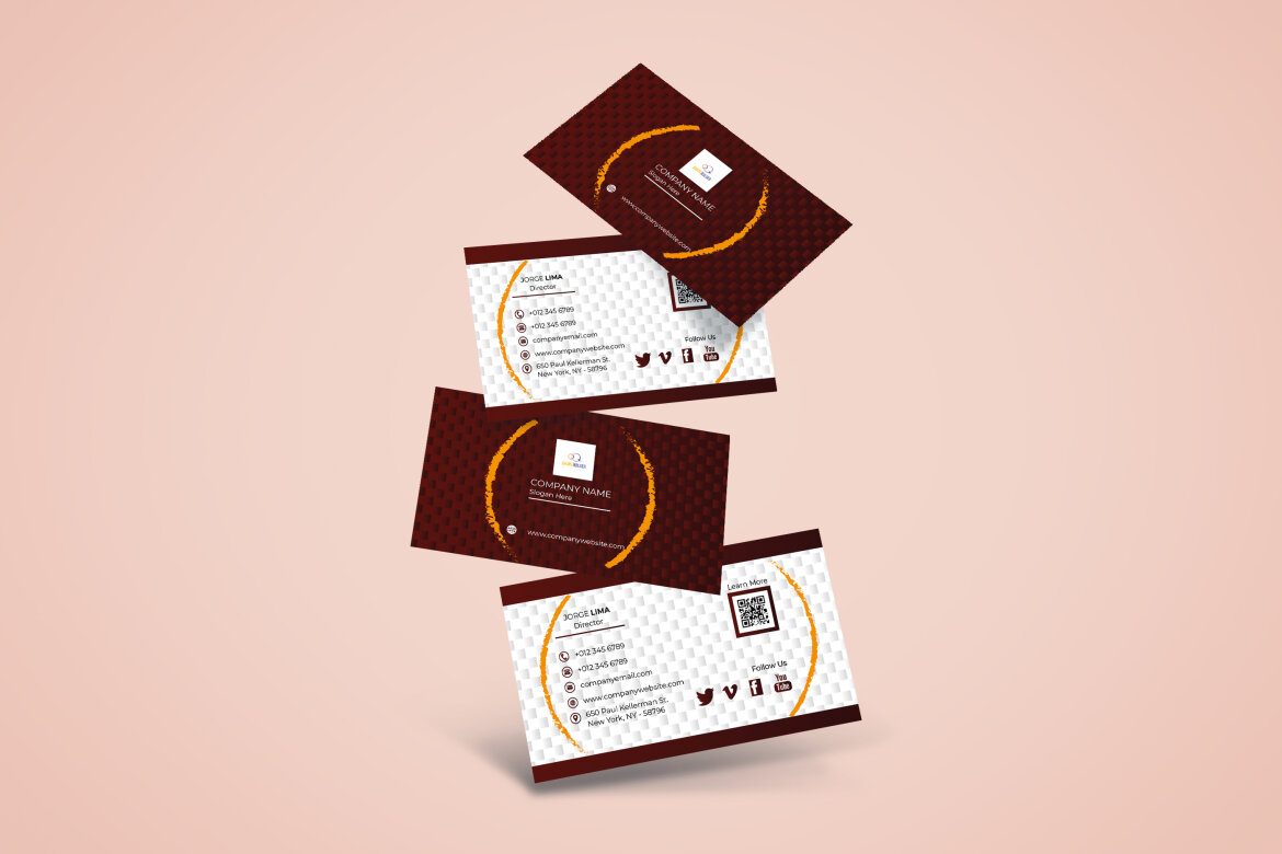 Business Card FREE Template | Deeezy