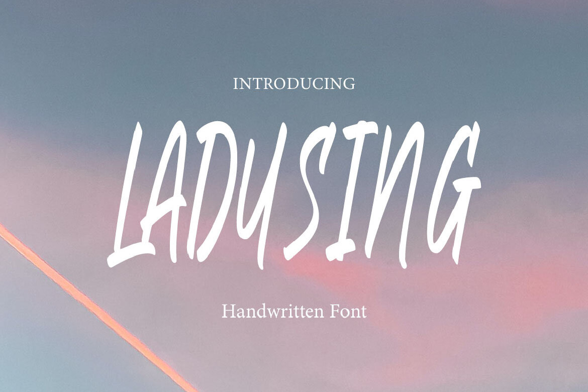 Ladusing font | Deeezy