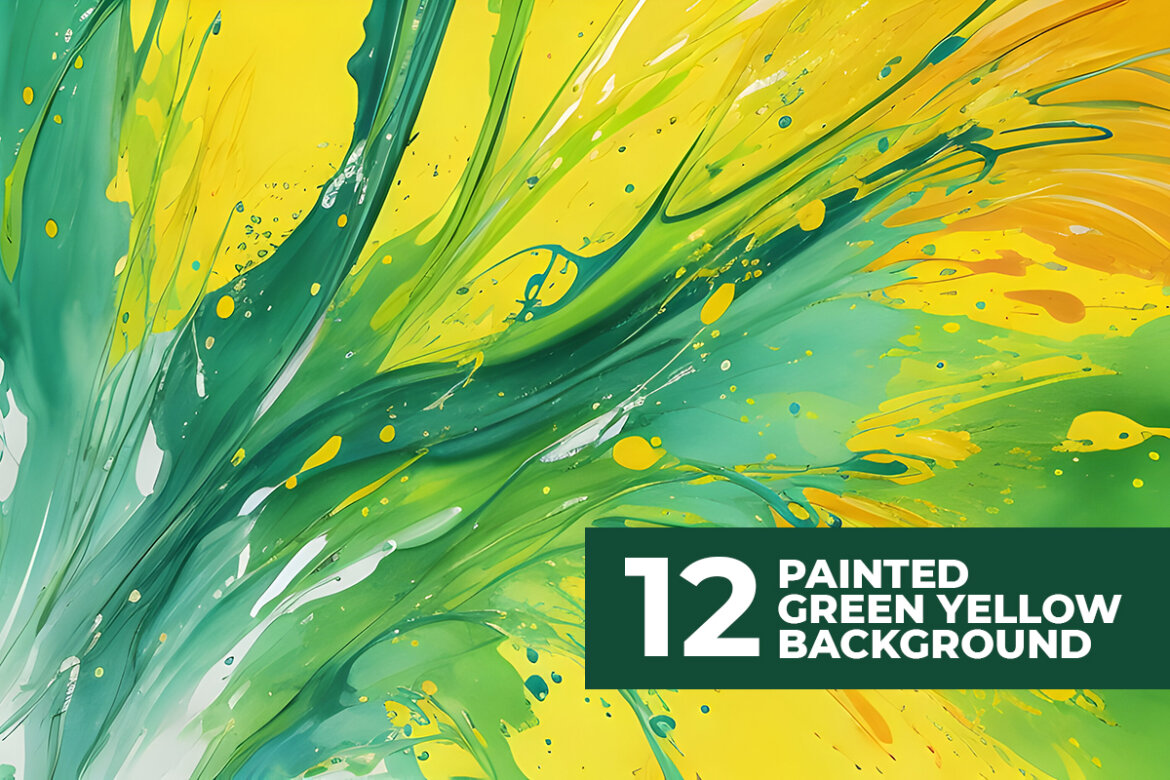 12 FREE Painted Green Yellow Stock Images | Deeezy