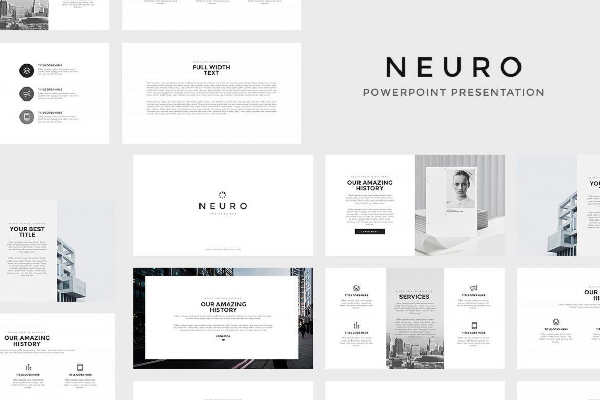 Neuro Powerpoint Template Deeezy